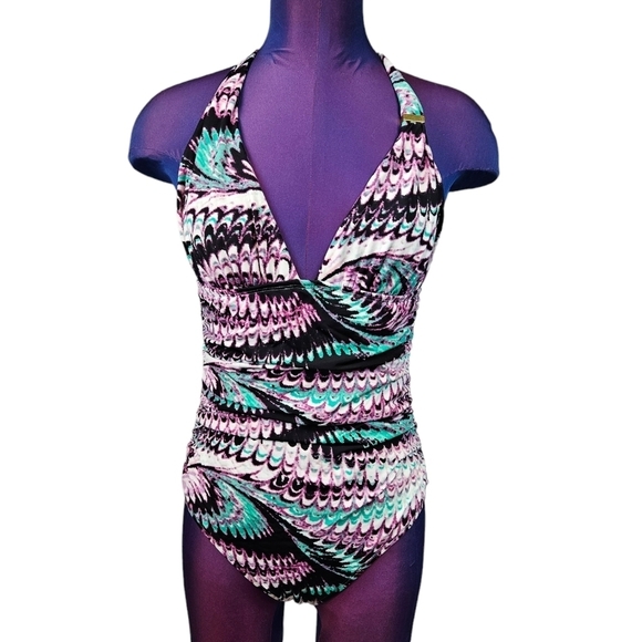Vix by Paula Hermanny Bia One Piece Bathing Suit Swim Suit Size Medium Women Q14 - Picture 9 of 9
